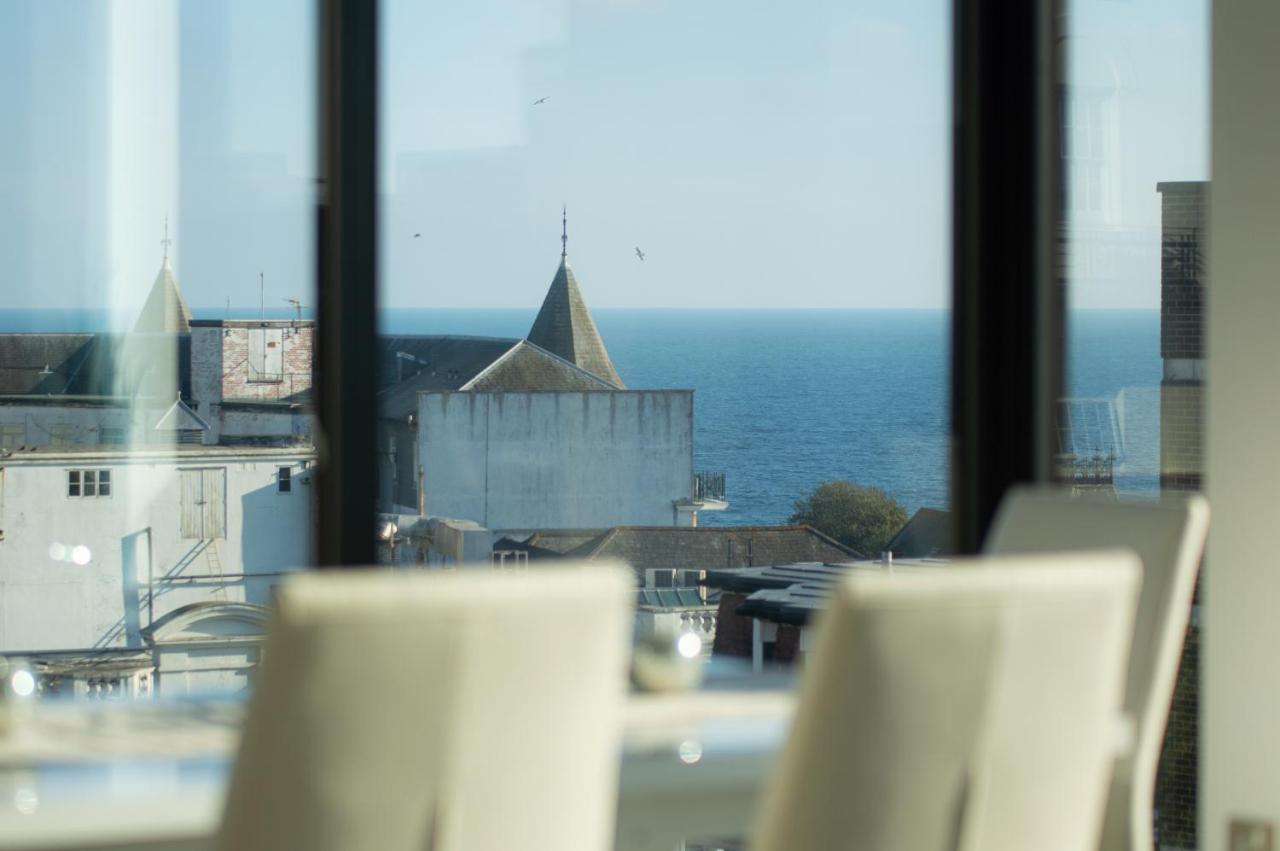 * Panoramic Penthouse With Sea & City Views บอร์นมัธ ภายนอก รูปภาพ